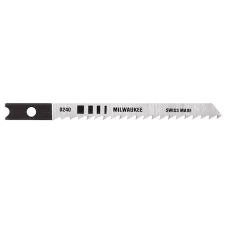 Milwaukee Tool 3-5/8 in. 10 TPI High Carbon Steel Jig Saw Blade, 5PK 48-42-0540